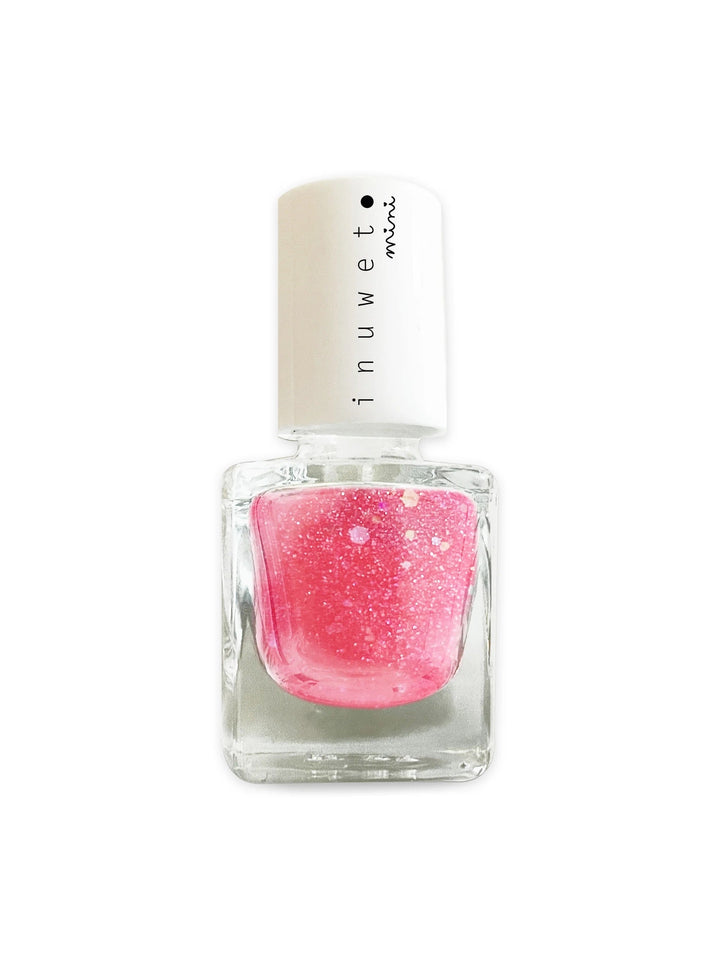 vernis ongles non toxic cosmétiques enfant Inuwet fraise fushia