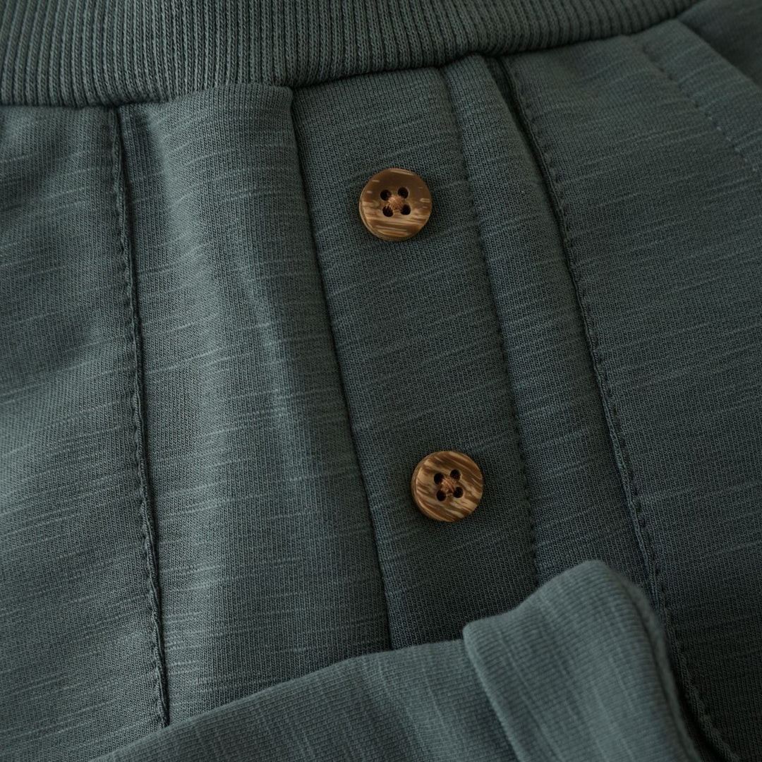 Pantalon jogging vert forêt Minymo Mlle et Coco