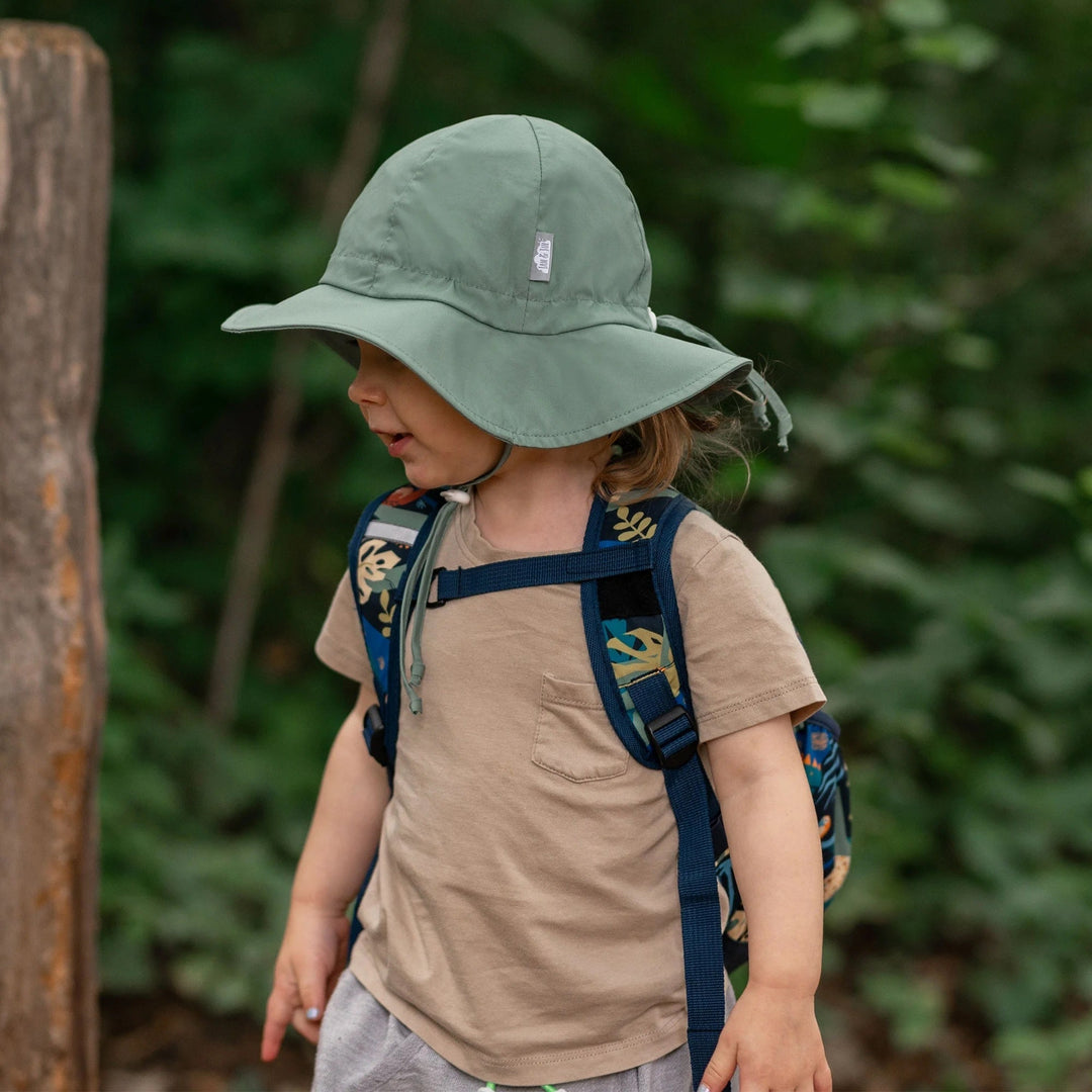 chapeau souple enfant vert juniper Jan &amp; Jul