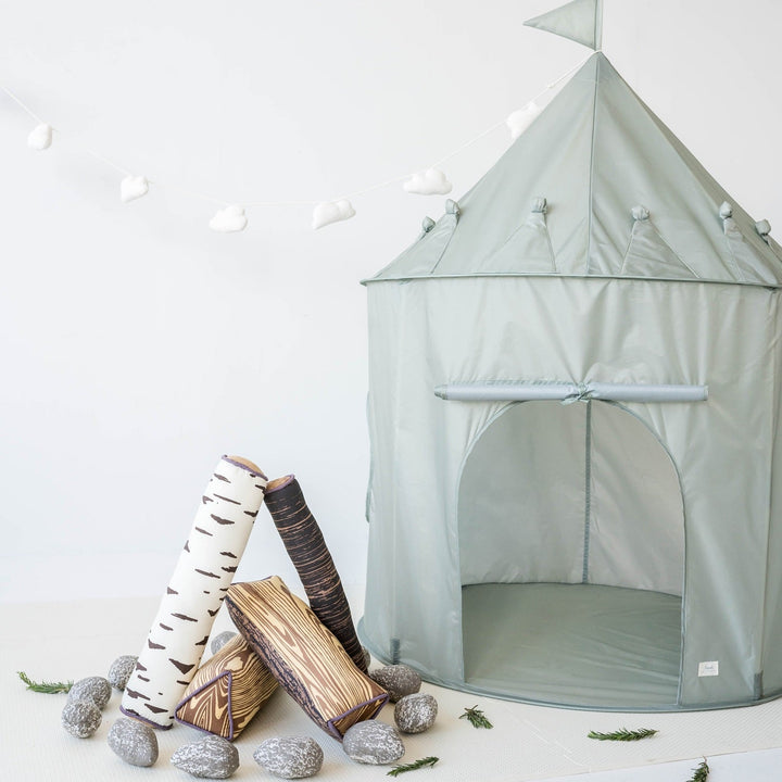 tente de jeu 3 sprout vert Mlle et Coco chateau