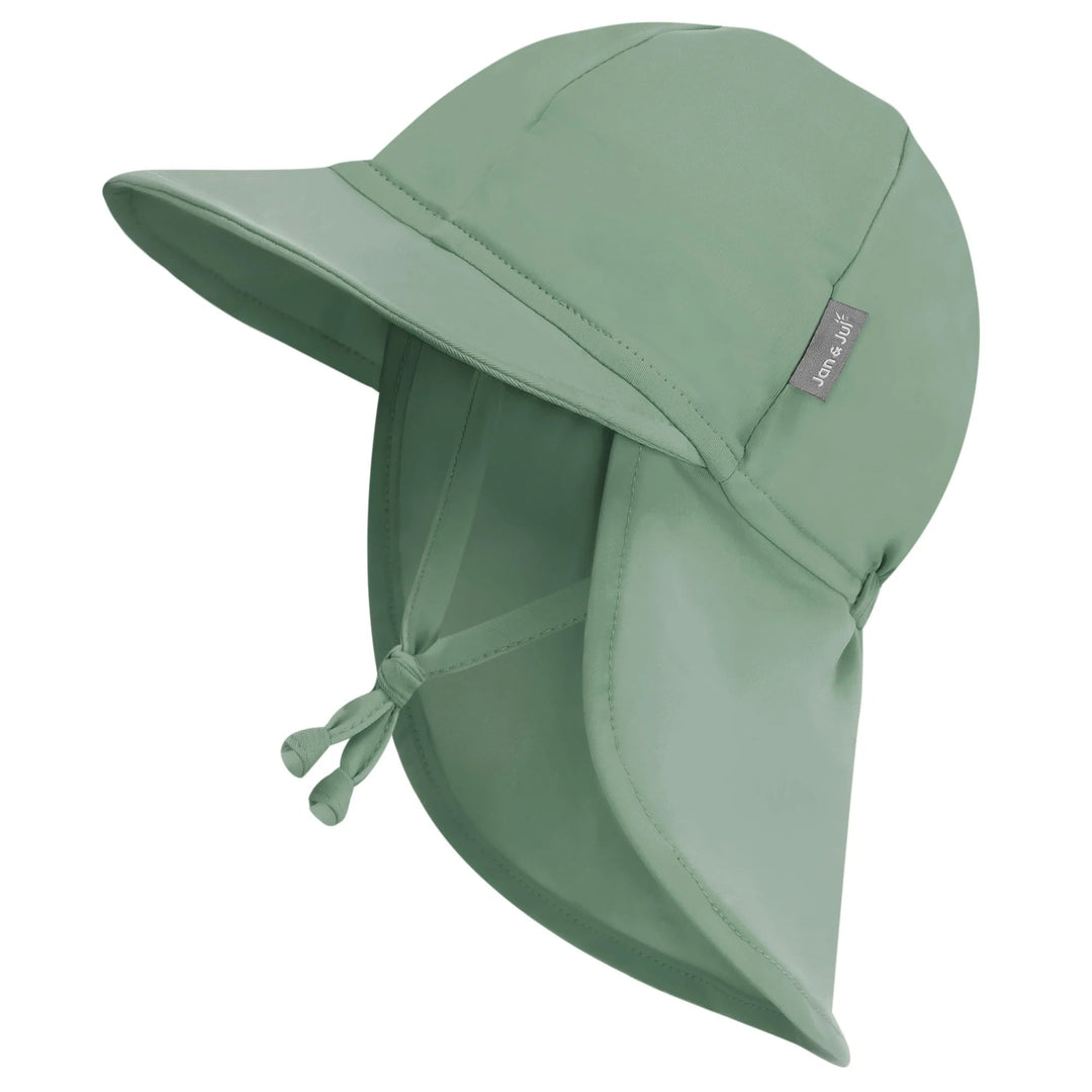 bonnet anti-uv vert sauge Jan & Jul chapeau