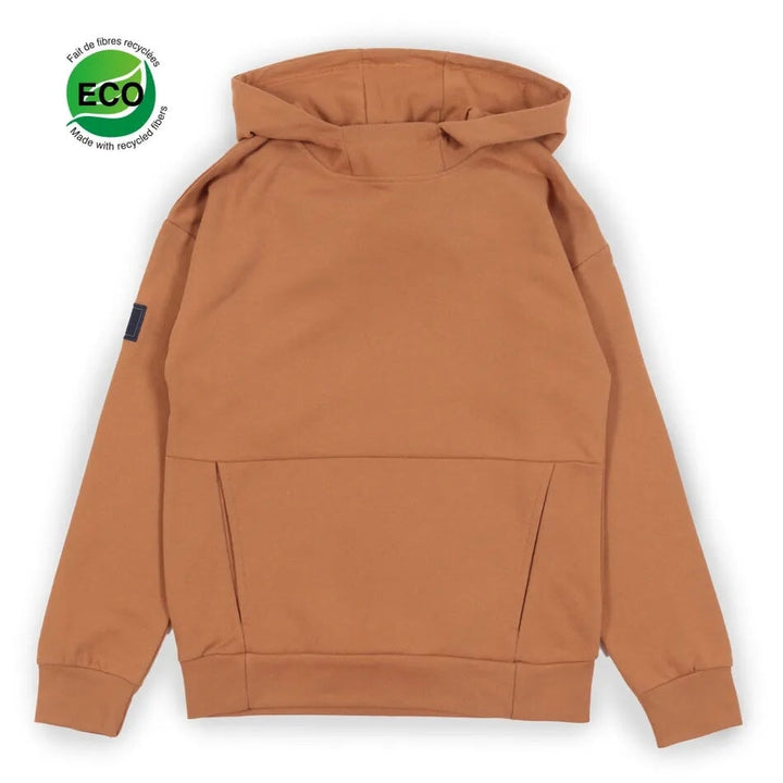veste capuchon kangourou caramel brun Nanö vêtement enfant