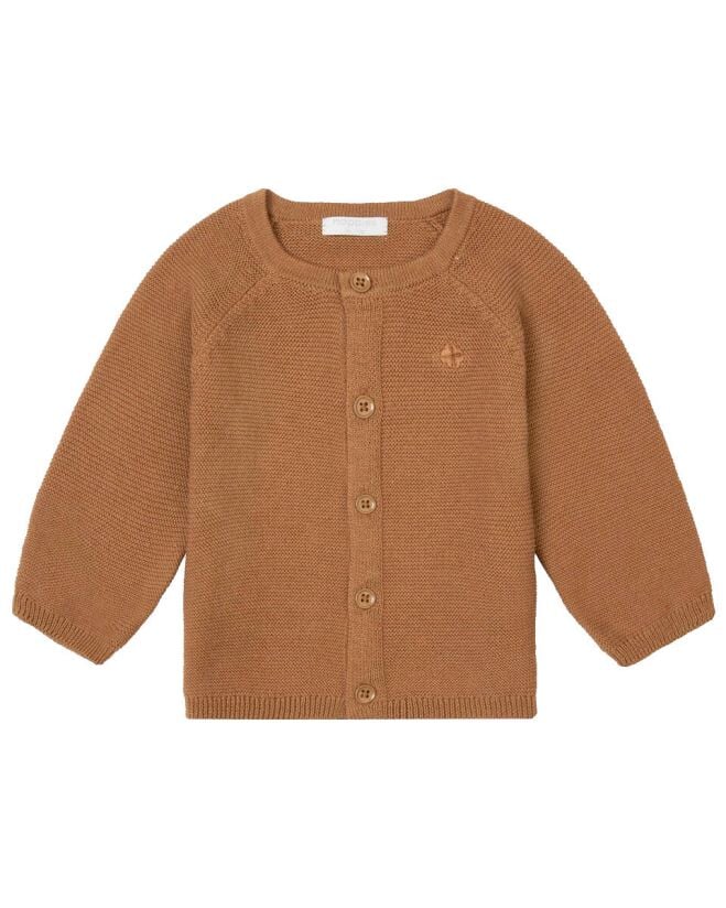 veste tricot boutons caramel Noppies vêtement Mlle et Coco