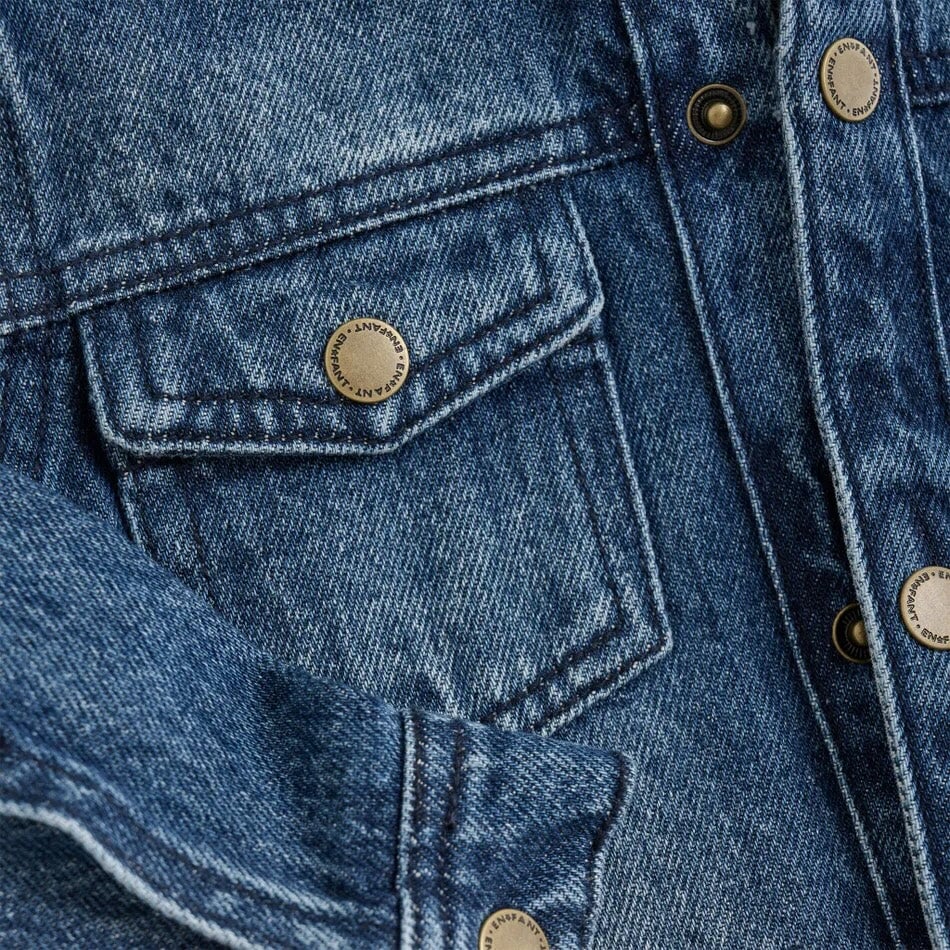veste jeans denim En-fant vêtement Mlle et Coco