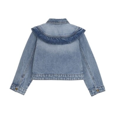 veste de jeans fille en-fant