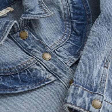 veste jeans fille stylé en-fant