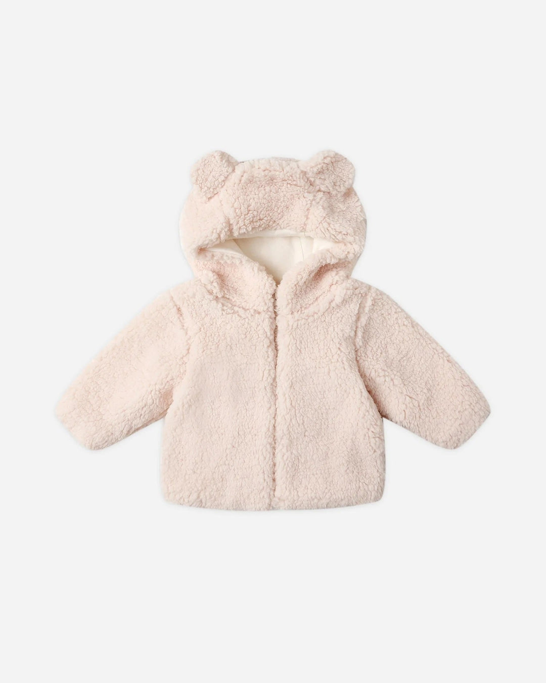 Veste ours mi-saison rose antique Quincy Mae Mlle et Coco