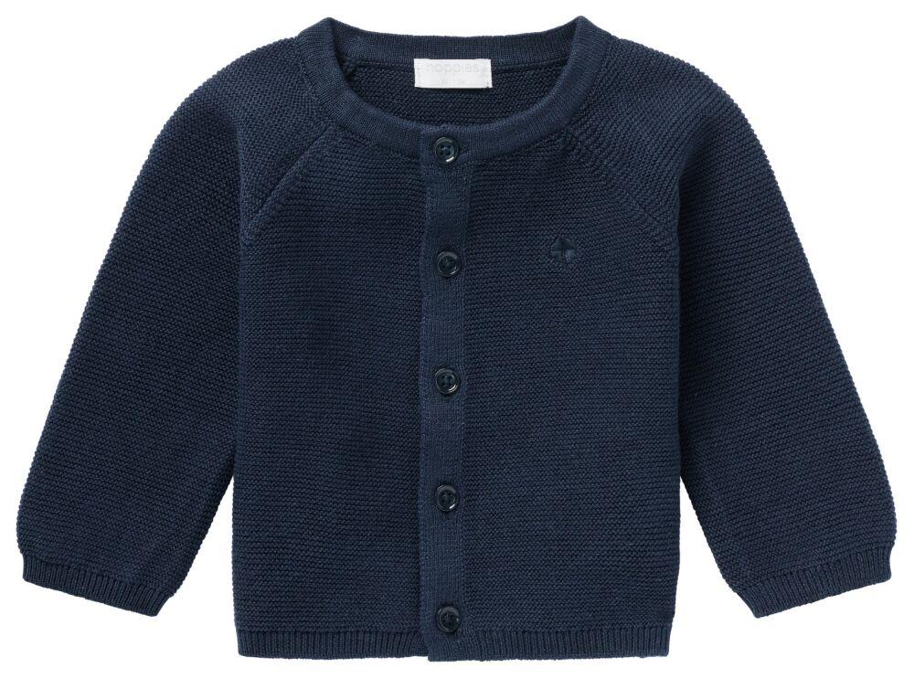 veste tricot coton bouton marine Noppies vêtement Mlle Coco