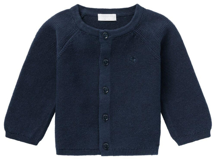 veste tricot coton bouton marine Noppies vêtement Mlle Coco