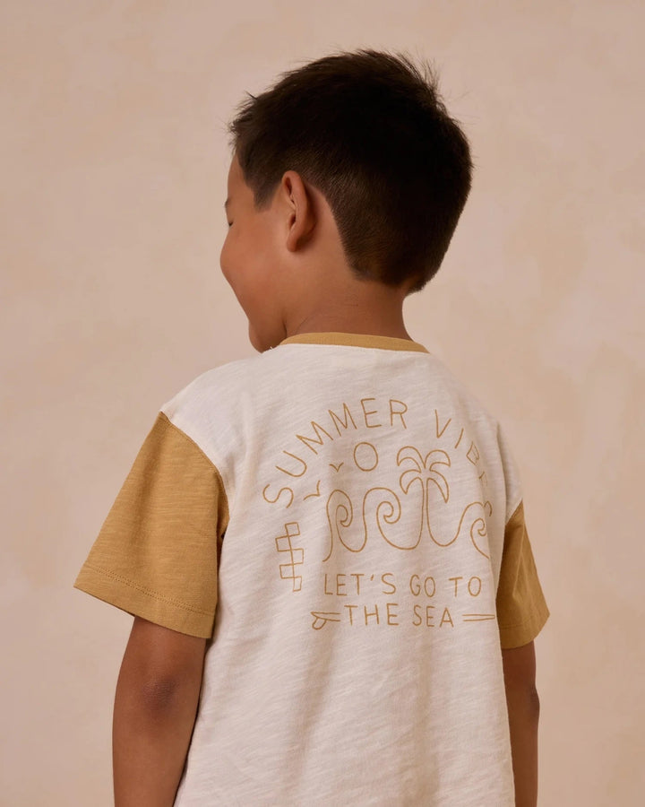 T-shirt manches courtes summer vibes Rylee + Cru Mlle et Coco