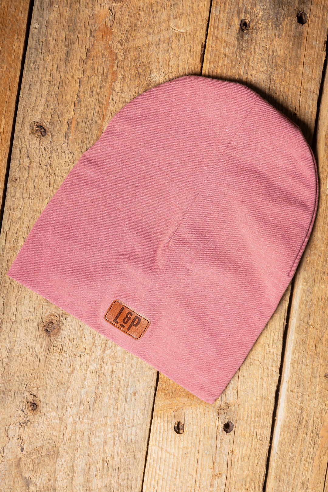 tuque vieux rose Boston beanie L&amp;P accessoire Mlle et Coco