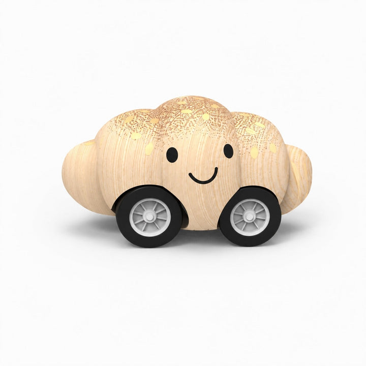 Jeux en bois voiture viennoiseries Speedy Monkey Mlle et Coco
