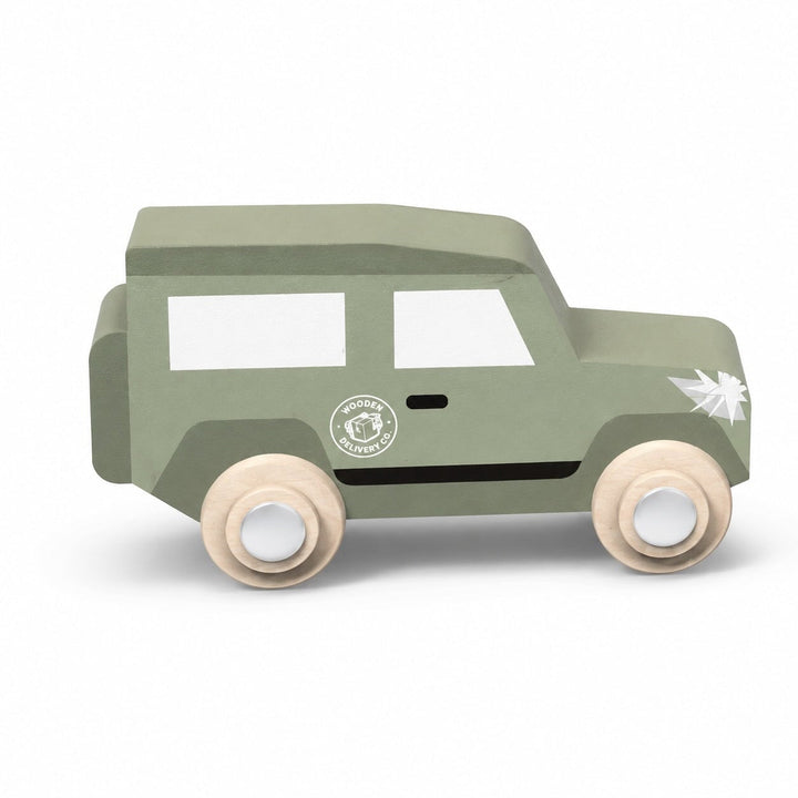 Jeux à tirer - Voiture utilitaire (plusieurs modèles) - Speedy Monkey Speedy Monkey Livraison (Vert) 