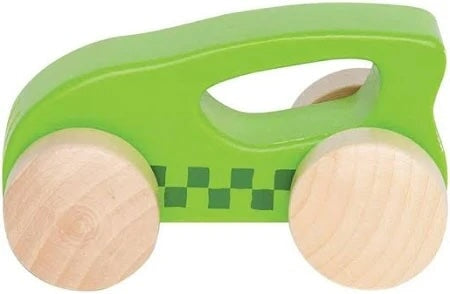 jouet voiturettes bois couleurs Hape Mlle et Coco
