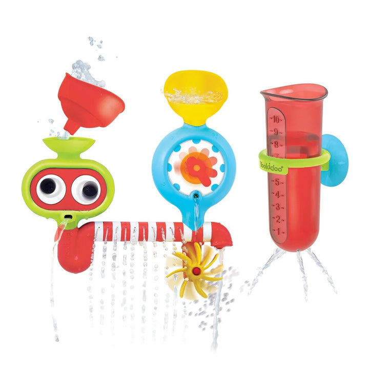 yookidoo water lab jeu de bain enfant spin sprinkle