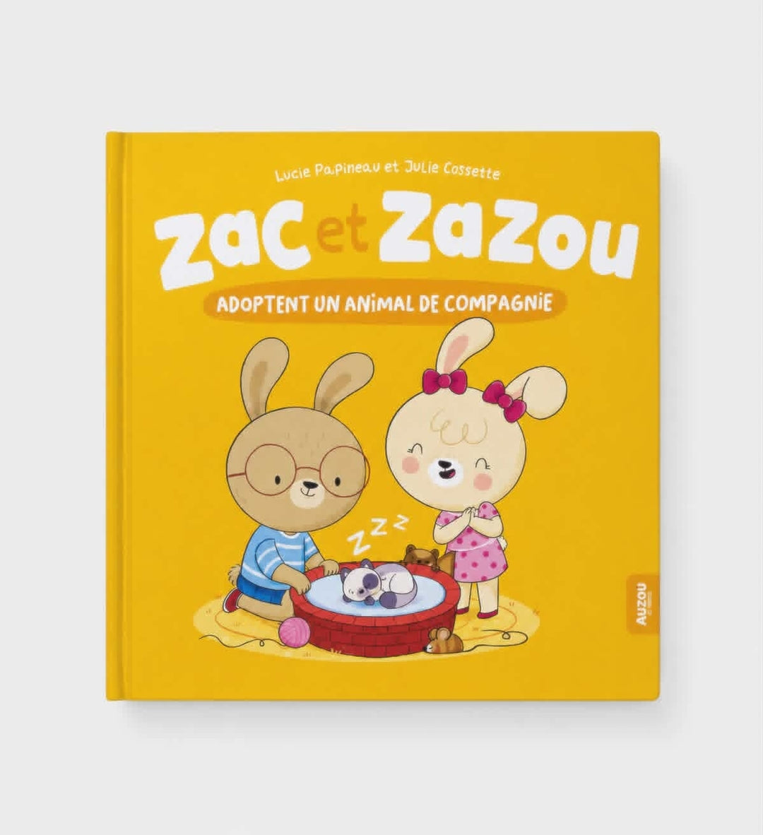 Livre Zac et Zazou adoptent un animal de compagnie 