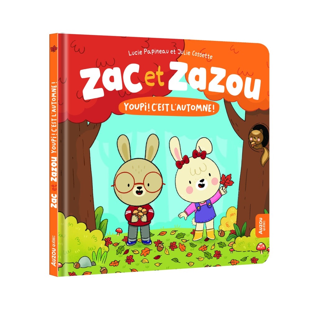 Livre Zac et Zazou Youpi c'est l'automne Mlle et Coco