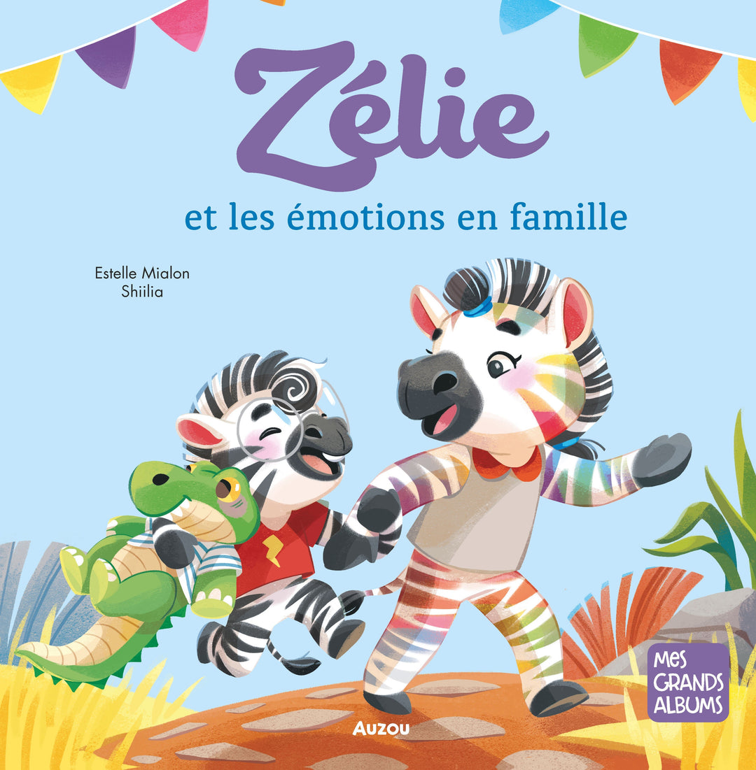 Livre Auzou Zélie et les émotions en Mlle et Coco