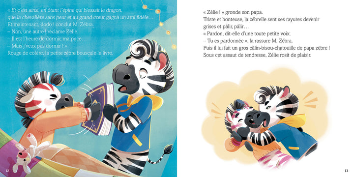 Livre Zélie et les émotions du soir Auzou éditions Mlle et Coco