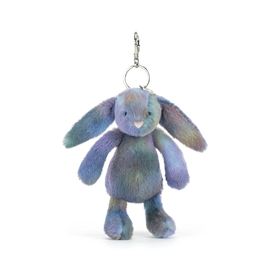 Breloque de sac peluche lapin deluxe Zodihop Jellicat Mlle et Coco