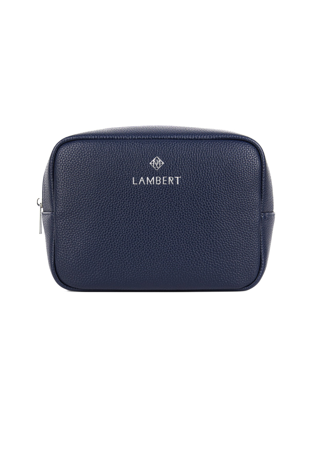 trousse maquille cuir vegan Zoe marine Lambert Mlle et Coco