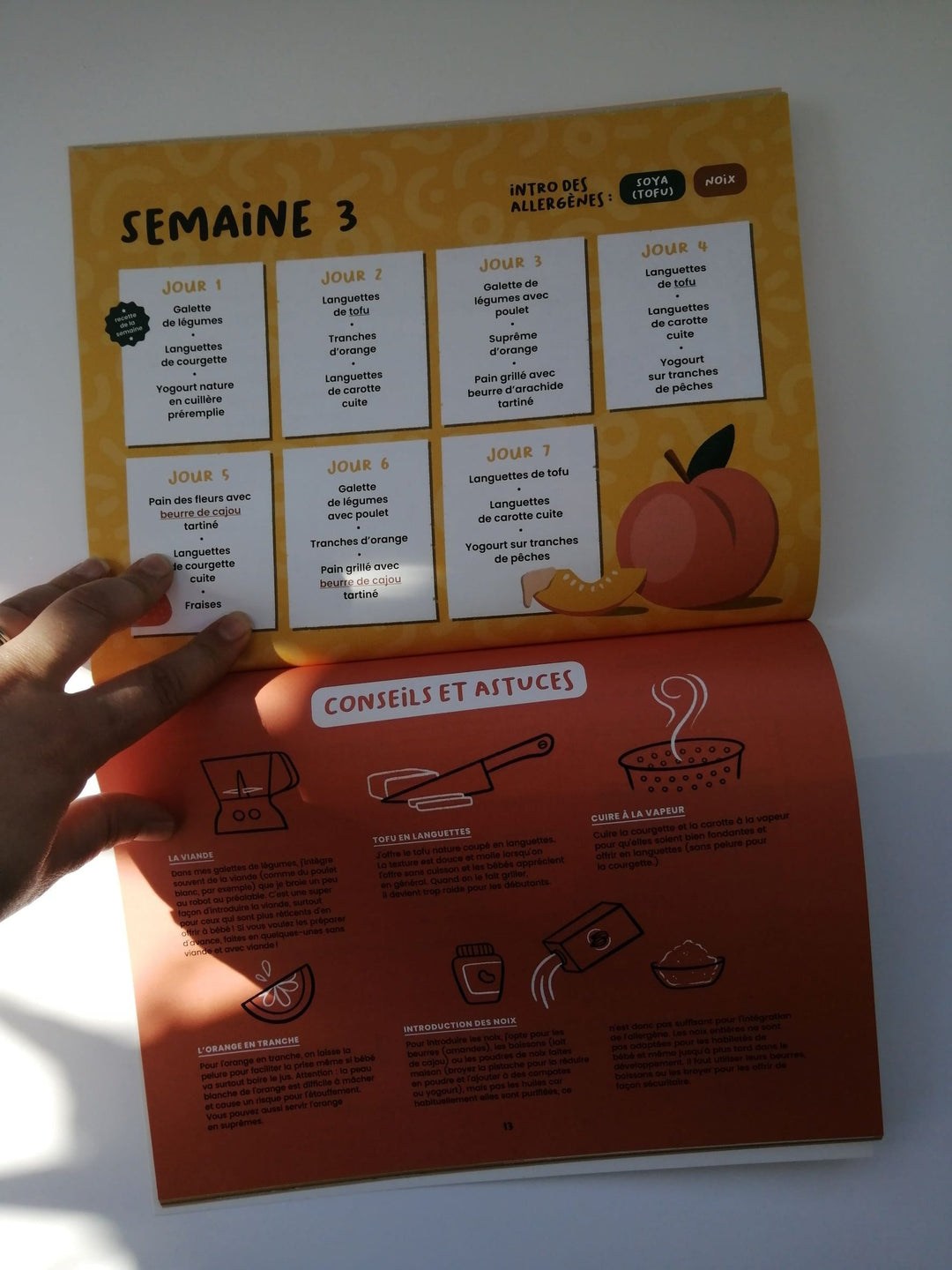 dme - calendrier repas - calendrier dme