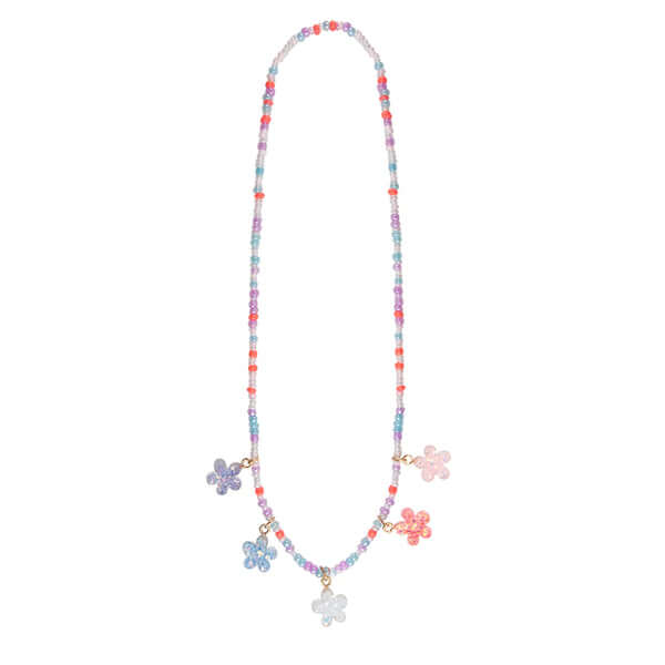 collier petite perles fleurs great pretender