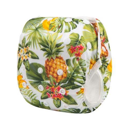Couche de piscine ajustable - Ananas et bananes grandeur small - Alva Baby par Alva Baby vendu par MlleetCoco.com