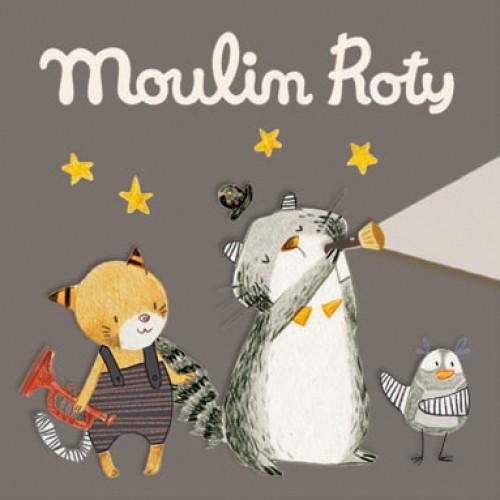 Lampe à histoires du soir - 3 disques par série - Moulin Roty par Moulin Roty vendu par MlleetCoco.com