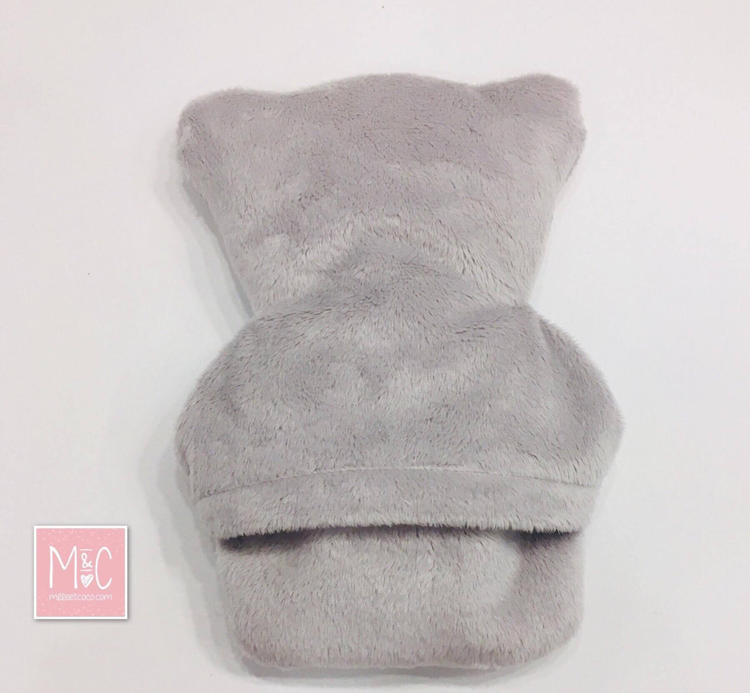 Sac magique grand format - Ourson gris avec lunes et étoiles - Béké Bobo par Béké Bobo vendu par MlleetCoco.com