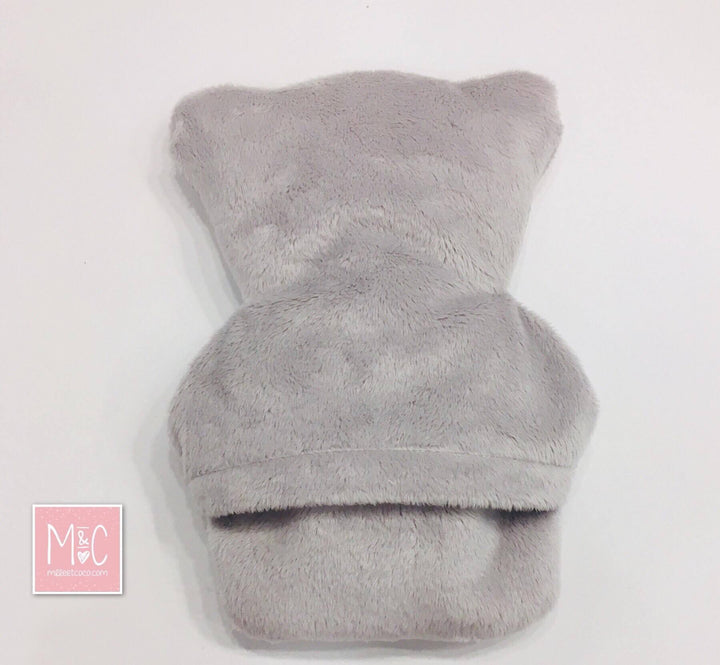 Sac magique grand format - Ourson gris avec lunes et étoiles - Béké Bobo par Béké Bobo vendu par MlleetCoco.com