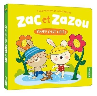 Livre - Zac et Zazou : Youpi! C'est l'été! - Auzou éditions par Auzou éditions vendu par MlleetCoco.com