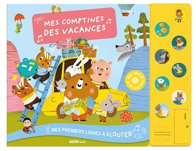 Livre sonore - Mes comptines de vacances - Auzou éditions par Auzou éditions vendu par MlleetCoco.com