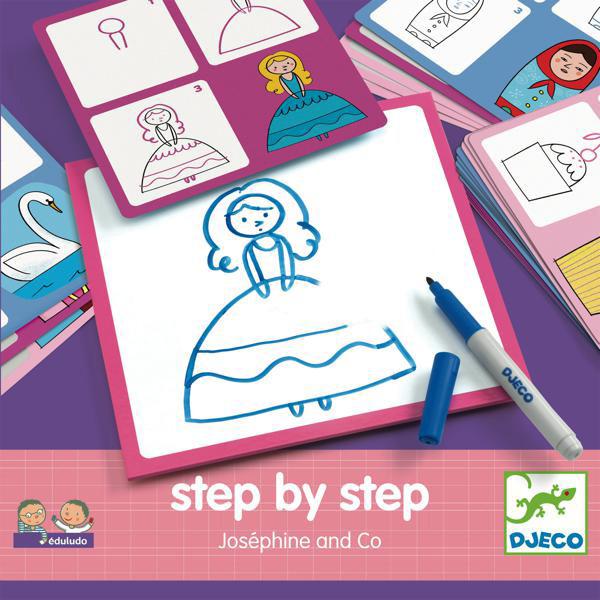 Step by step - Josephine - Djeco par Djeco vendu par MlleetCoco.com
