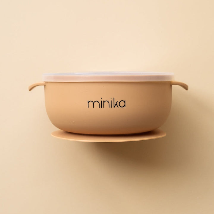 Bol en silicone avec couvercle - Plusieurs couleurs - Minika Repas et gourmandise Minika 