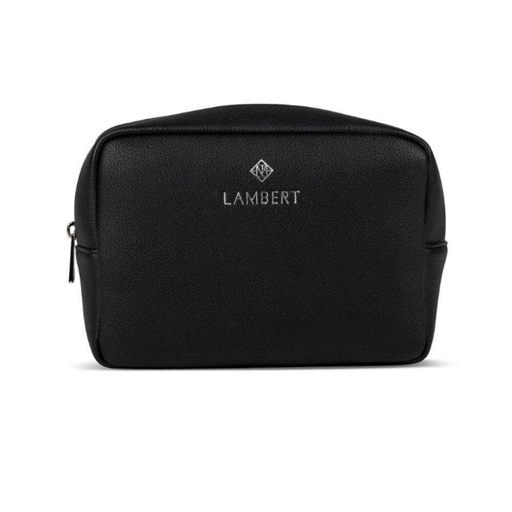 Trousse à maquillage en cuir vegan - Zoé noir - Lambert Accessoires parents Lambert 