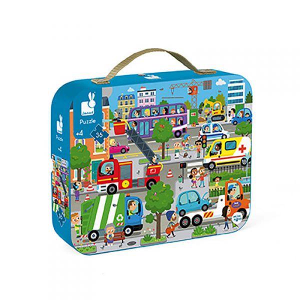 Casse-tête - Ville 36 morceaux - Janod par Janod vendu par MlleetCoco.com