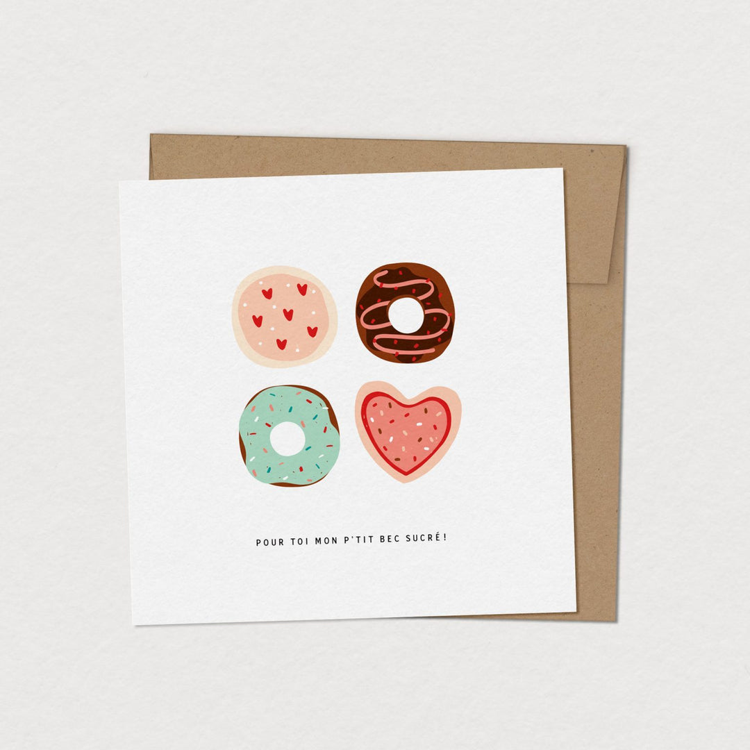 Mini carte de souhaits - Petites sucreries - Mimosa Design par Mimosa Design vendu par MlleetCoco.com