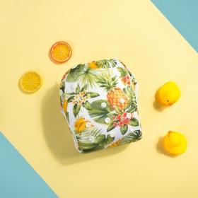 Couche de piscine ajustable - Ananas et bananes grandeur small - Alva Baby par Alva Baby vendu par MlleetCoco.com