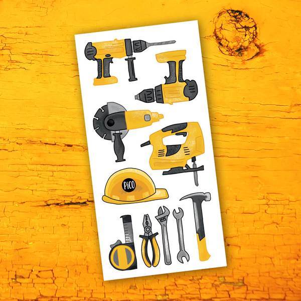 Tatouages temporaires - Outils de construction - Pico tatouage par Pico tatouage vendu par MlleetCoco.com