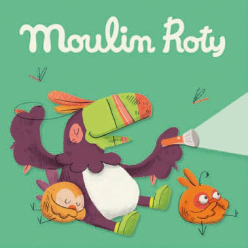 Lampe à histoires du soir - 3 disques par série - Moulin Roty par Moulin Roty vendu par MlleetCoco.com