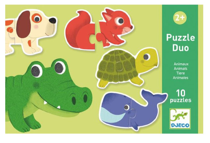 Casse-tête duo - Animaux - Djeco par Djeco vendu par MlleetCoco.com