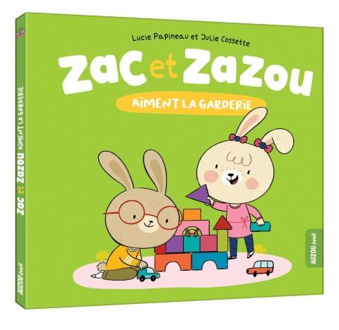 Livre - Zac et Zazou : Aiment la garderie - Auzou éditions par Auzou éditions vendu par MlleetCoco.com