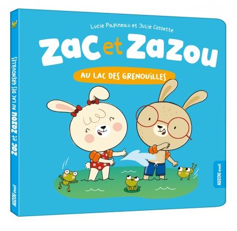 Livre - Zac et Zazou : Au lac des grenouilles - Auzou éditions par Auzou éditions vendu par MlleetCoco.com