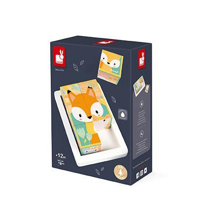 Casse-tête en bois - Animaux 6 blocs - Janod par Janod vendu par MlleetCoco.com