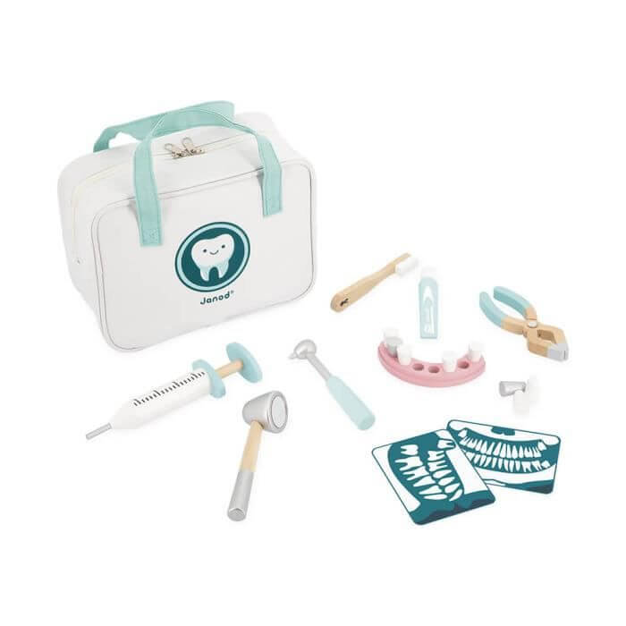 Trousse de dentiste jeu imitation enfant janod