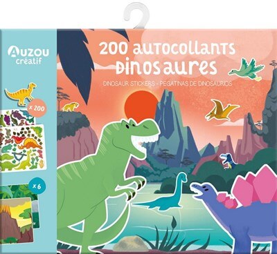 Ma pochette d'autocollants - Dinosaures - Auzou éditions Jouet/jeux Auzou éditions 