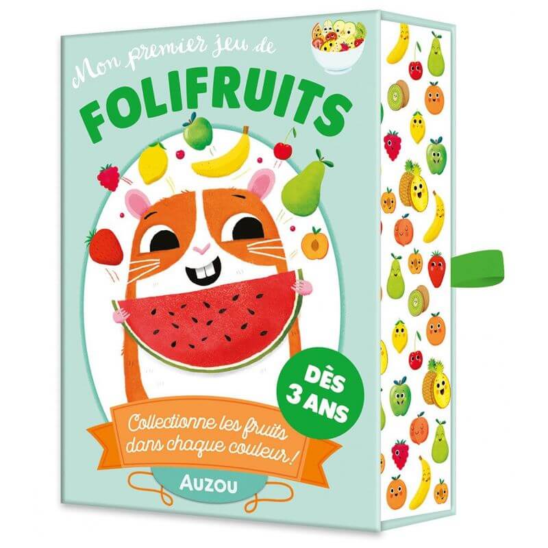 Auzou jeu de cartes mon premier jeu de folifruits enfant 3 ans et +