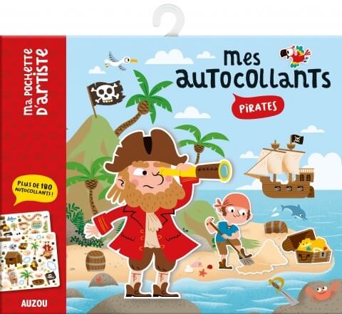 Auzou mes autocollants pirates 3 ans et plus