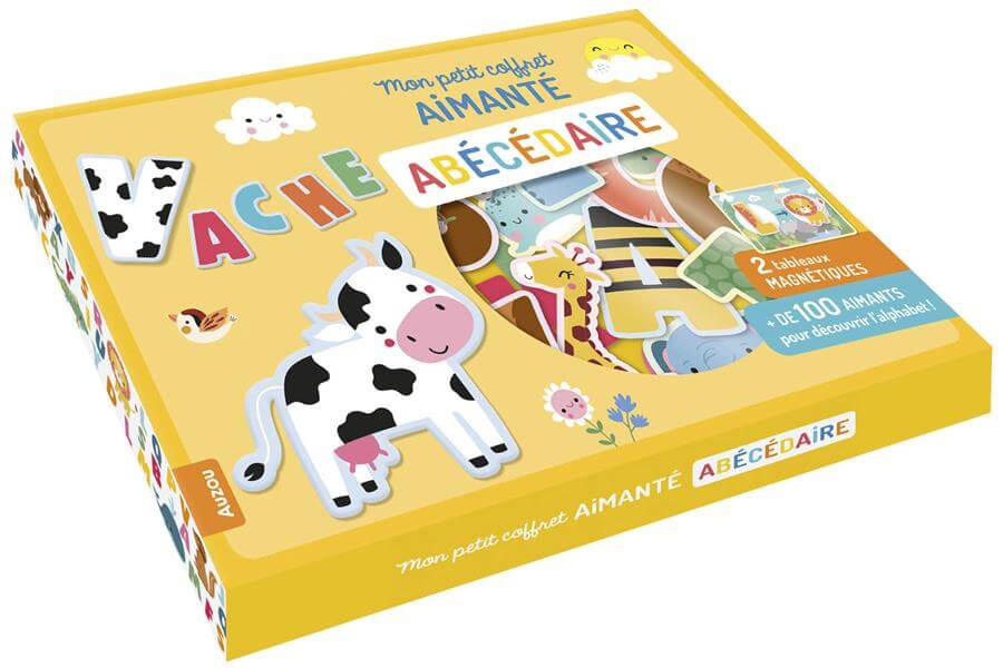 Auzou mon coffret aimanté abécédaire 3 ans et +